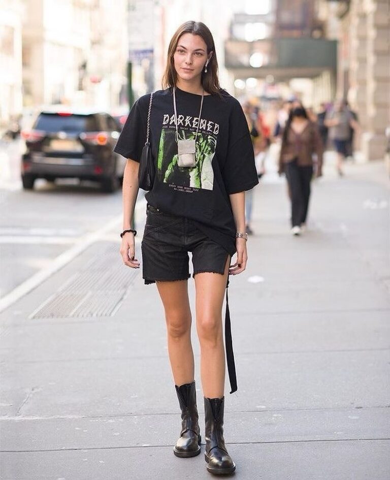 Do loafer ao salto: 6 looks com short jeans preto short jeans preto 30set26 vittoria cerretti