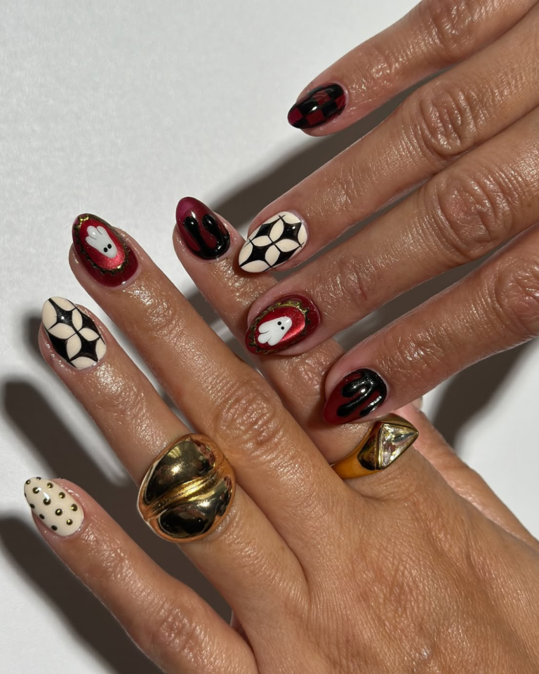 Unhas de Halloween: 8 ideias de nail art para entrar no clima do Dia das Bruxas unhas de Halloween (3)